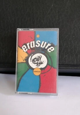 Erasure - Circus Music Cassette Tape Album  1987. Fully Play Tested  - Image 1 of 4