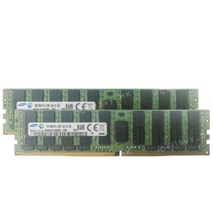 Samsung 64GB 2X32GB DDR4-17000L 2133mhz 288PIN 1.2V ECC REG Server LRDIMM Memory - Picture 1 of 5