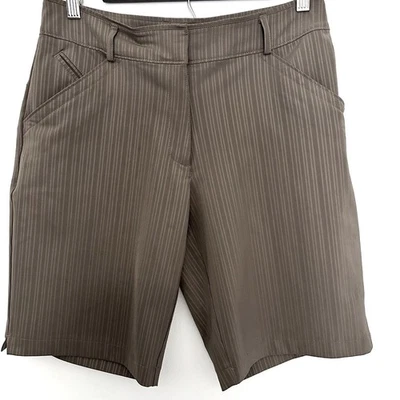 Шорты для гольфа женские Nike Golf размер 4 dryfit оливковые хаки - Изображение 1 из 4