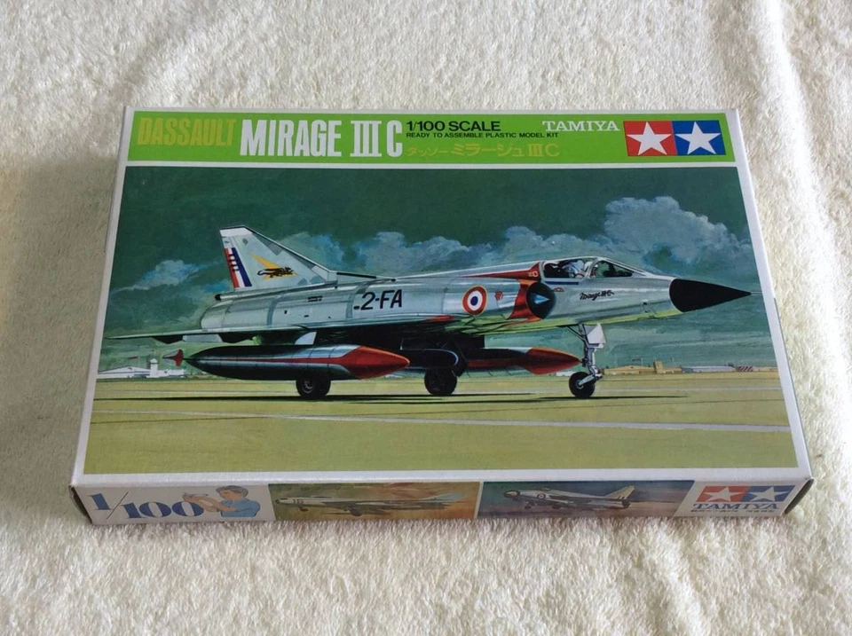 ・920 Dassault Mirage IIIC 1/100 TAMIYA [Non assemblato] - Immagine 1 di 4