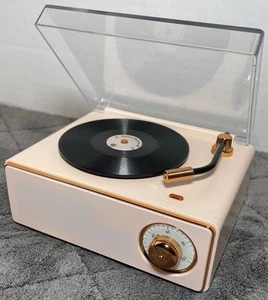 Throwback Come Together Bluetooth Speaker/Radio Pink Alarm Clock No Cords - Picture 1 of 7