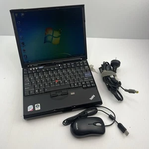 Lenovo ThinkPad X61 – Windows 7 Pro 12" Screen Docking Station Tested & Working - Picture 1 of 11
