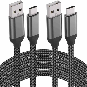 USB C Cable 15FT 2Pack, Extra Long USB-A to USB-C Cable Braided Fast Charger ... - Picture 1 of 6