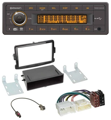 Continental Bluetooth MP3 USB DAB Autoradio für Dacia Dokker, Duster, Logan - Bild 1 von 4