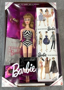 Vintage 1993 35th Anniversary Barbie #11590 Blonde (Read The Description!! ) - Picture 1 of 13