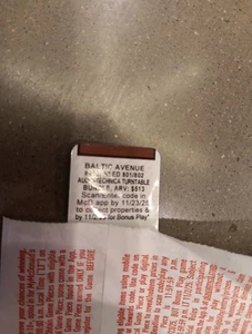 2025 McDonald’s Monopoly Baltic Avenue #802 Eigentum Medaille - Bild 1 von 1