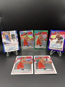 Devon Dotson Rookie Card Lot - 6 Rookies - 2 Autos - Green Pulsar - Silver Optic - Bild 1 von 5
