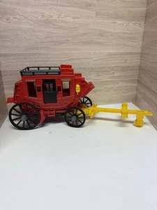 VINTAGE IDEAL Toy Fix-It Stagecoach Stage Coach EX condition Antique Western - Picture 1 of 8