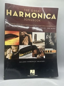 The Great Harmonica Songbook: 45 Songs, including Tablature, Sheet Music - Foto 1 di 5