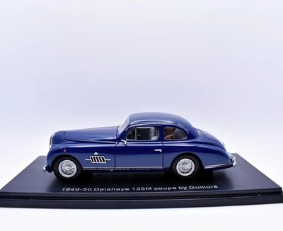 Modellino auto 1:43 Delahaye 135M coupe collezione modellismo statico esval car - Immagine 1 di 4
