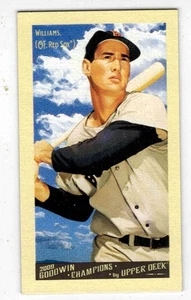 TED WILLIAMS 2009 Upper Deck Goodwin Champions MINI Insert #41 - Picture 1 of 2