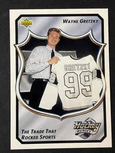 1992-93 Upper Deck Hockey Heroes #15 Wayne Gretzky LA Kings NM-MINT or Better! - Picture 1 of 2