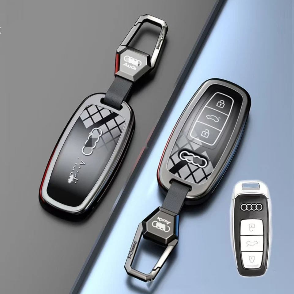Funda protectora para llavero Audi E-tron A3 Q3 A7 A8 A8L A6L Q8 S4 Foto 1 de 4