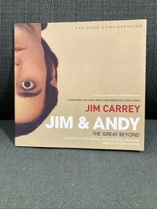 2018 Jim & Andy: Great Beyond NETFLIX EMMY FYC DVD Carrey Kaufman Documentary - Foto 1 di 6