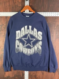 Dallas Cowboys NFL Crewneck Sweatshirt Champknit Hanes USA Made 1995 Men’s XL - Picture 1 of 8