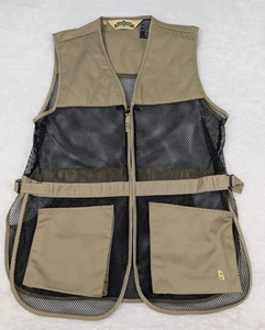 Bob Allen Team Series Dual Pad Shooting Vest Men's L Beige Hunting Clay - Picture 1 of 12