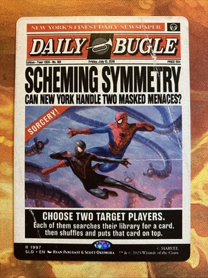 MTG Scheming Symmetry SLD: Marvel's Spider-Man: Daily Bugle Breaking News! - Image 1 of 2