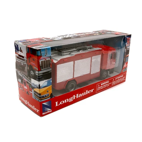 UTILITY TRUCK VIGILI DEL FUOCO 1:43 New Ray Camion Modellino Nuovo - Immagine 1 di 1