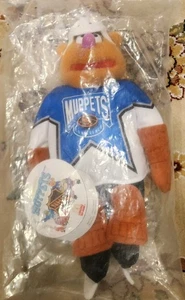 Vintage Fozzie Bear Hockey Goalie Muppets NHL McDonald's versiegelt Plüsch Collab - Bild 1 von 5