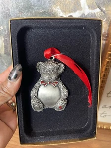 Adorno de peluche vintage cosas de peltre recordadas árbol de Navidad decoración recuerdo - Imagen 1 de 6