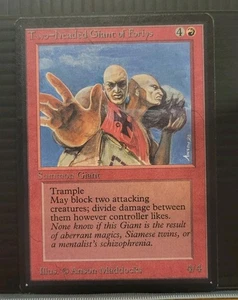 Mtg TWO-HEADED GIANT OF FORIYS NM Beta Reserve List -Argo- - Picture 1 of 2