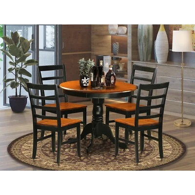 Kitchen Table Set- Table Plus 4 Kitchen Dining Chairs - Image 1 of 4