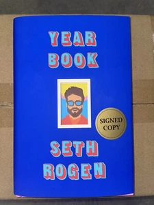 Seth Rogen SIGNED BOOK Yearbook Hardcover In Hand - Picture 1 of 3