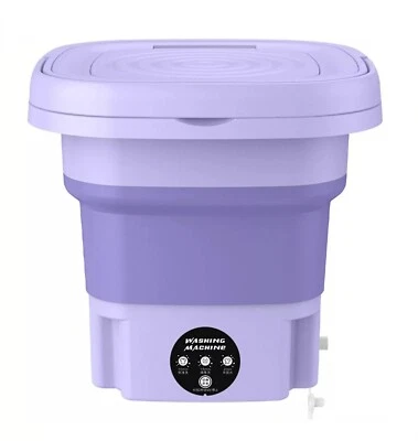 Portable Washing Machine Mini Foldable Washer Small Washing Machine 8 Liter - Image 1 of 4