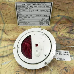 Grimes overhead lamp P/n 15-0083-9 12 VDC - Bild 1 von 2