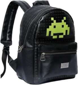 Banned Alternative Mini Rucksack Alien Cat Space Kitty Daypack Katze Lila Grün - Bild 1 von 4