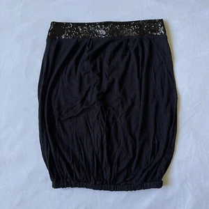 Forever 21 S Top Y2K Sequin Strapless Tube Backless Open Stretch Black 00s Club - Picture 1 of 21