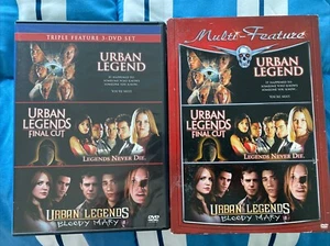 Urban Legend Triple Feature DVD Set Final Cut Bloody Mary Rare SLIPCOVER, RARE - Picture 1 of 8