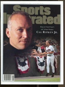 Cal Ripken Jr. 1995 Sports Illustrated No Label Newsstand SOY Issue 12/19 NMT - Picture 1 of 1