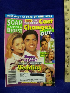 SOAP OPERA DIGEST MAY 27, 1997 - ALL MY CHILDREN WEDDING - HAPPY AT LAST! - Picture 1 of 4