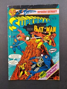 EHAPA COMIC / SUPERMAN BATMAN Heft 7 /1982 (mit Sammel-Ecke) / Z2 - Bild 1 von 8