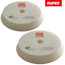 Produktbild - 2x Rupes BigFoot Polierschwamm Polierpad Ultrafine weiß ultraweich 150-180 mm