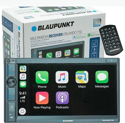 BLAUPUNKT Orlando 750 6.9"  Wireless Apple CarPlay Android Acura RSX Type-S - Image 1 of 4