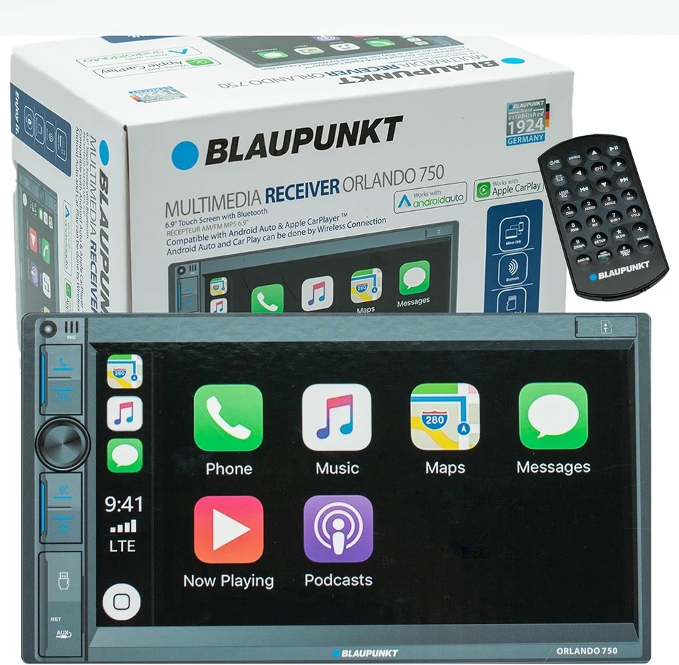 Blaupunkt ORLANDO750 6.95″ Double DIN Mechless Receiver