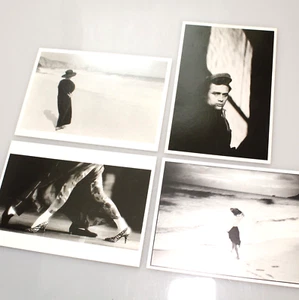 Lote Juego de 4 Postales Fotográficas Vintage Blanco y Negro, James Dean - Imagen 1 de 9