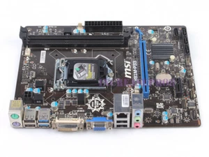 MSI H81M-P33 Motherboard Socket LGA 1150 Intel H81 DDR3 USB3.0 Micro ATX RJ45 - Picture 1 of 4