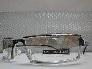 Men's or Women CONTEMPORARY Style Clear Lens EYE GLASSES Cool Club Party Frames - Picture 1 of 6