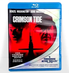Crimson Tide (Blu-ray, 1995, Widescreen) Like New ! Denzel Washington - Picture 1 of 3