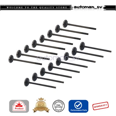 Впускные выпускные клапаны подходят для 1999-2011 Subaru Forester Impreza Legacy 2.5L SOHC - Изображение 1 из 4