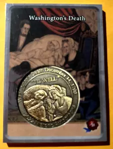 2022 George Washington Commemorative Coin Washington's Death - Picture 1 of 2