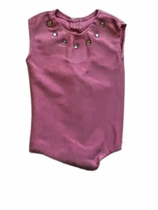 Ropa para muñecas 18" rosa leotardo gimnasia pedrería se adapta a muñecas American Girl - Imagen 1 de 3