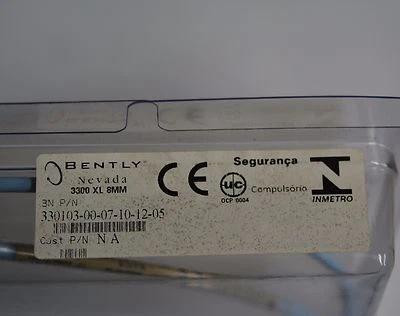 Bently Nevada 3300 XL 8mm 330103-00-07-10-12-05 sensor probe - Image 1 of 2