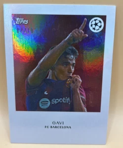 2023-24 Topps Simplicidad - Gavi Paralell 07/10 Raro - FC Barcelona - Imagen 1 de 2