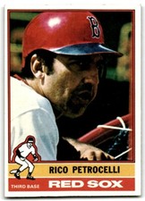 1976 Topps Rico Petrocelli . Boston Red Sox #445