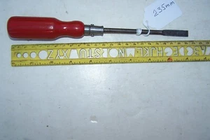 Destornillador Mango Madera Pato Bill Hoja Plana Porsche 356 Kit de Herramientas de Reproducción - Imagen 1 de 14