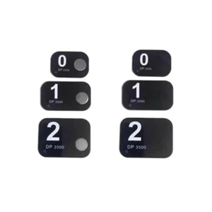 Dental X-ray Digital Image Phosphor Plates Storage Cards #0 #1 #2 #3 MAGNET - Picture 1 of 14